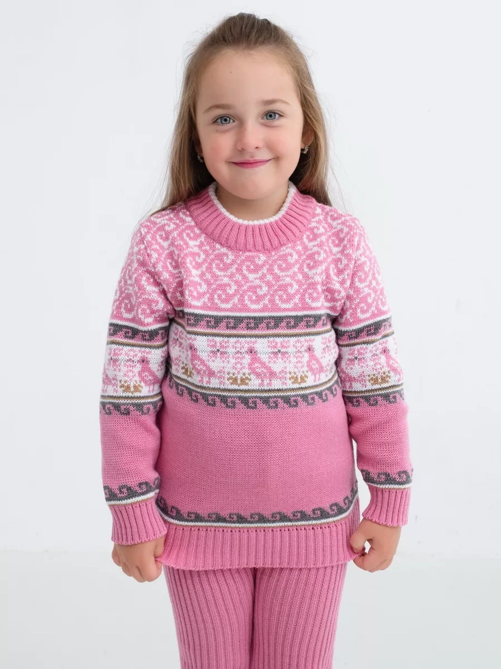 Джемпер вязаный