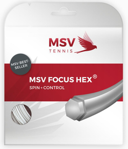 Струны теннисные MSV Focus Hex (12 m) - white