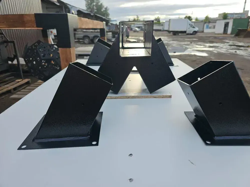 Кронштейн для садовой качели набор для бруса 100*100 4 шт.