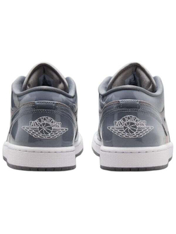 Кроссовки Jordan 1 Low SE Medium Grey Cool Grey White