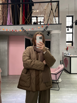 Бомбер Лоран мокко