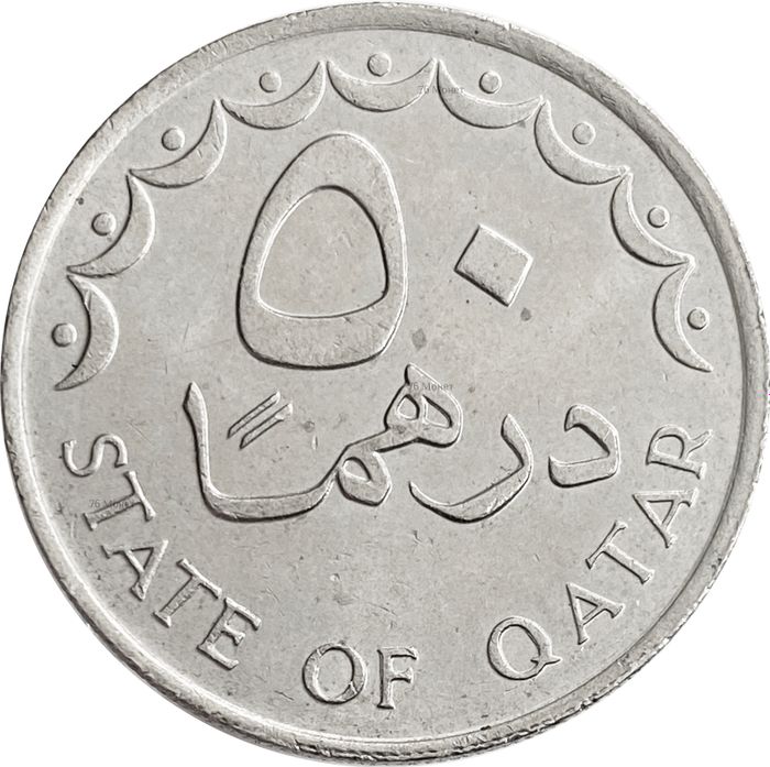 50 дирхамов 1973-1998 Катар