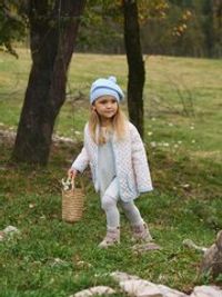 Берет хлопковый "Незабудка" 0+