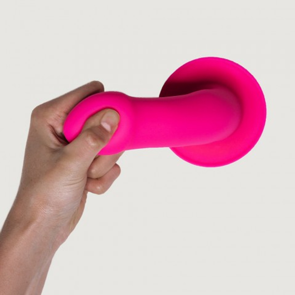 Фаллоимитатор Adrien Lastic Hitsens 2 (16,8×4 см) с двойной плотностью, розовый