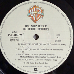 Виниловая пластинка The Doobie Brothers ‎– One Step Closer LP