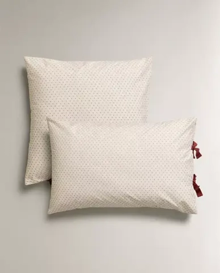 ZARA HOME НАВОЛОЧКА С ПРИНТОМ, КРАСНОВАТО-КОРИЧНЕВЫЙ