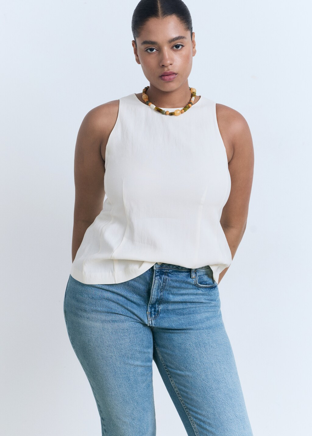 Джинсы flare Fiona с посадкой на талии