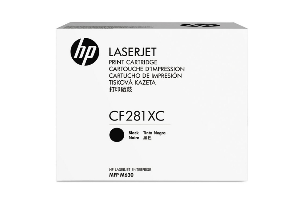 Оригинальный картридж hp CF281X лазерный увеличенной емкости (25000 стр) (CF281XC)