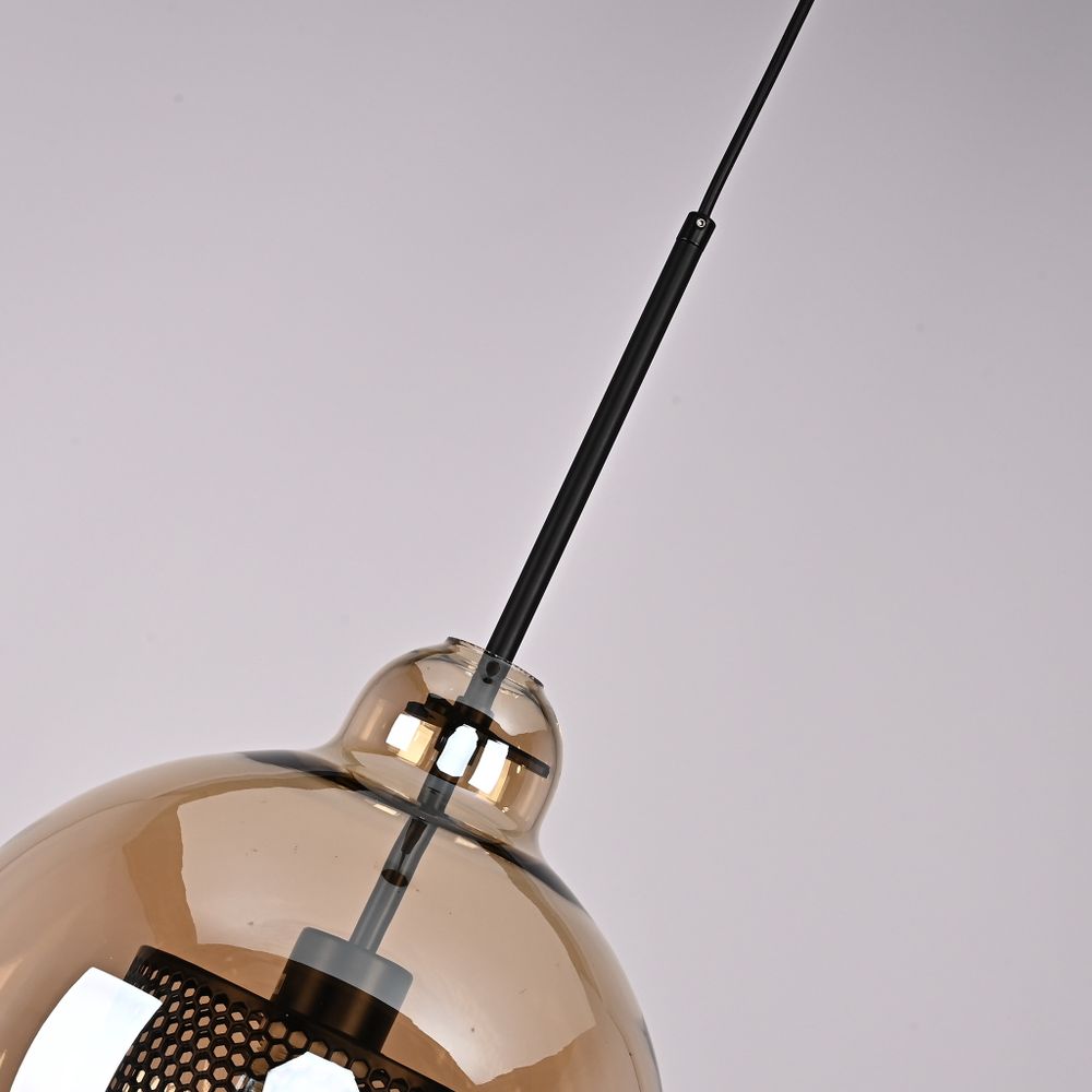 Подвесной светильник CATCH AMBER Pear L D30