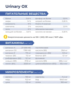 Корм для мелких собак VD Urinary OX, 800 гр