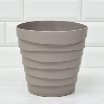 Кашпо Бархан 2,25л, мокачино