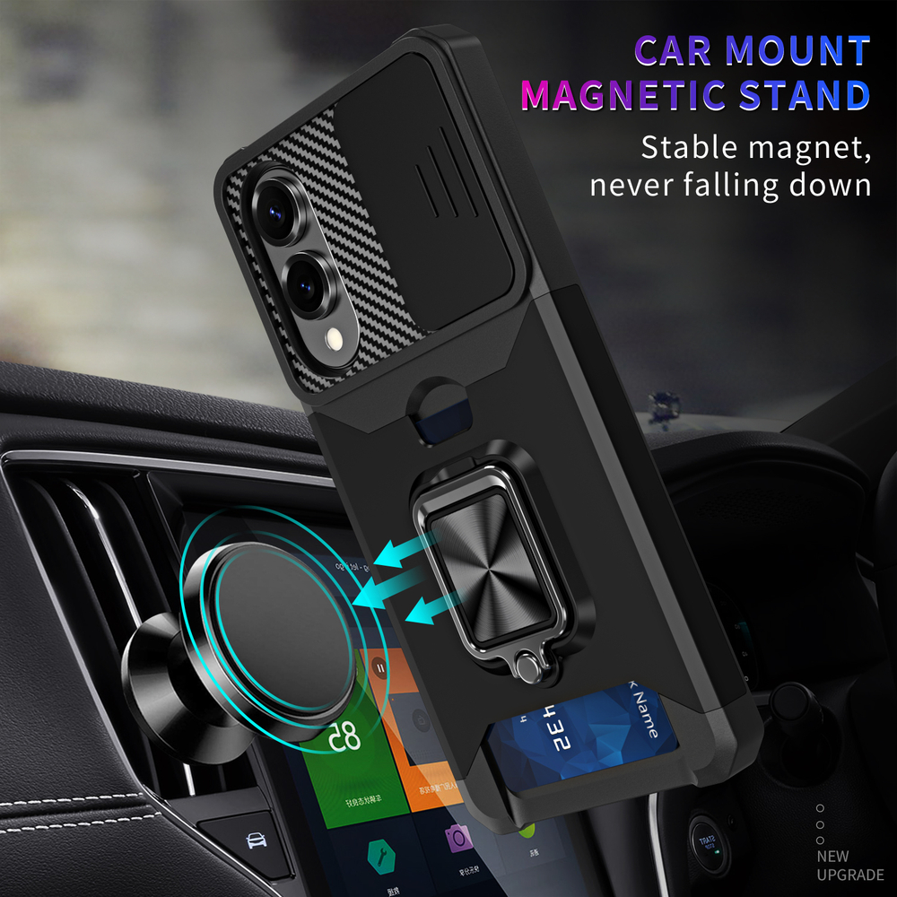 Противоударный чехол Сard Reader Case для Samsung Galaxy S25 Edge