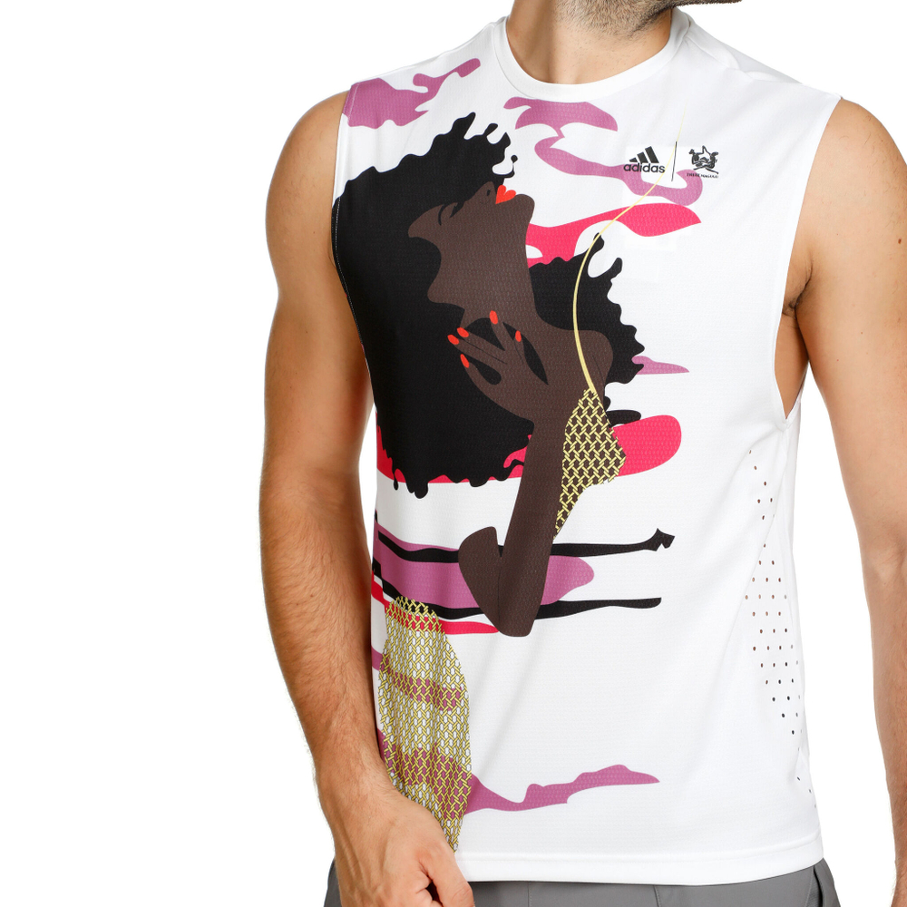 Женская теннисная майка adidas New York Unitefit SVL Tank Top Women - White