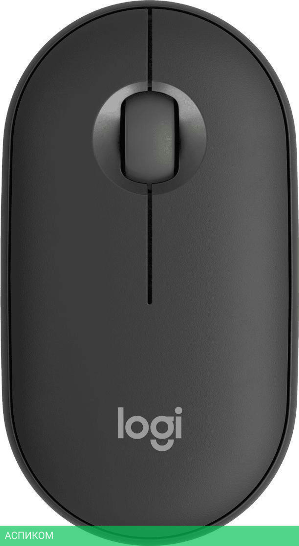 Мышь Logitech Pebble M350S графитовый (910-007015)