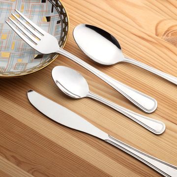 Набор столовых приборов 24 предмета Kamille KM 5334 из нержавеющей стали