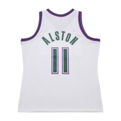 Баскетбольная джерси Mitchell&Ness NBA Hardwood Classics Swingman Jersey 1999/00 Milwaukee Bucks Rafer Alston White
