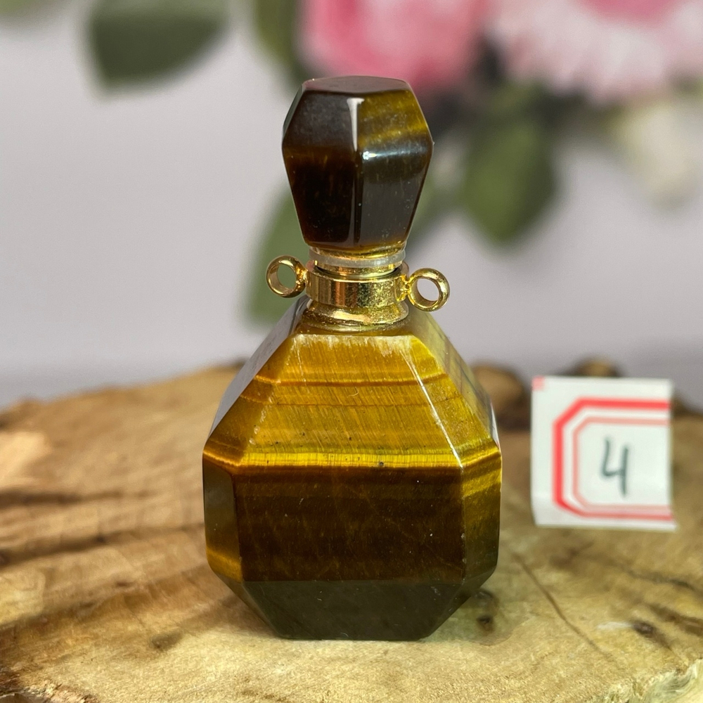 27509 Тигровый глаз Кулон флакон 22*38мм