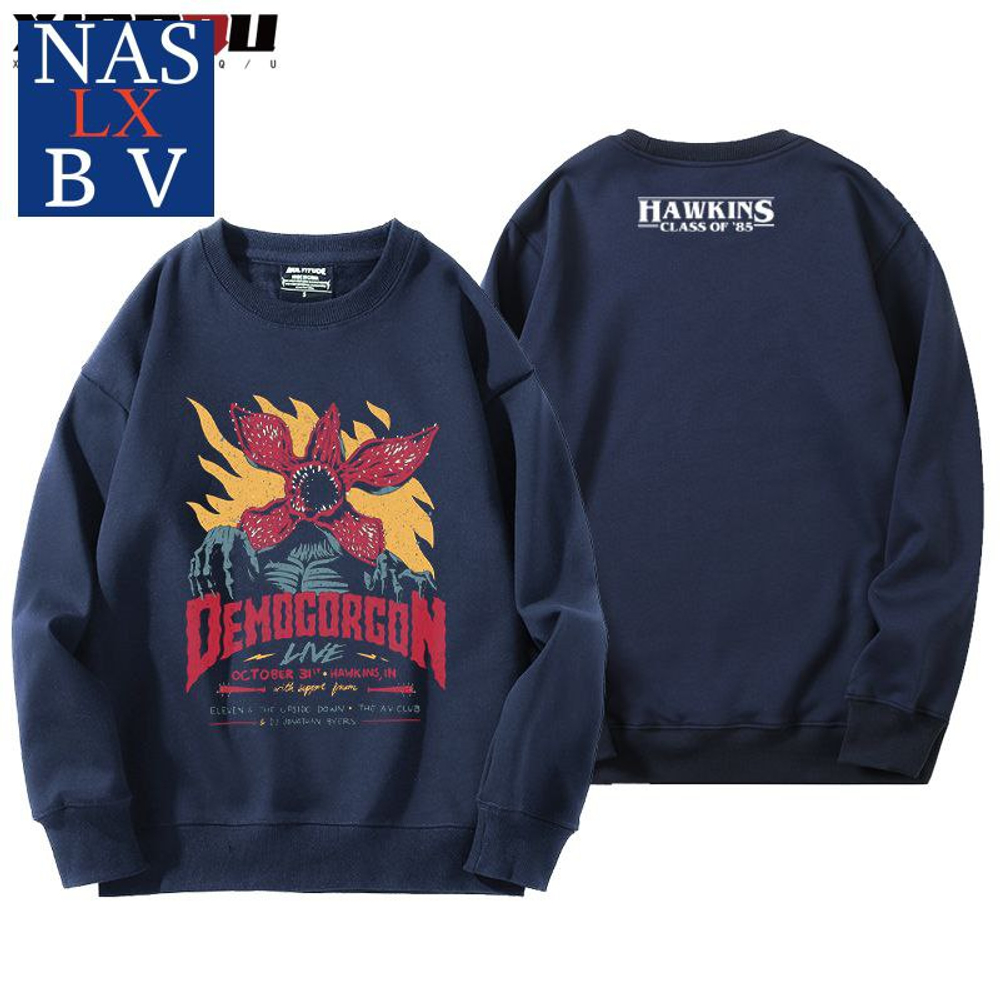 Свитшот унисекс оверсайз "Очень странные дела"