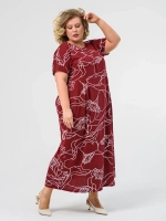 Платье женское "Маки"