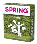 Презервативы Spring (классические) 3шт. (Цвет: прозрачный)