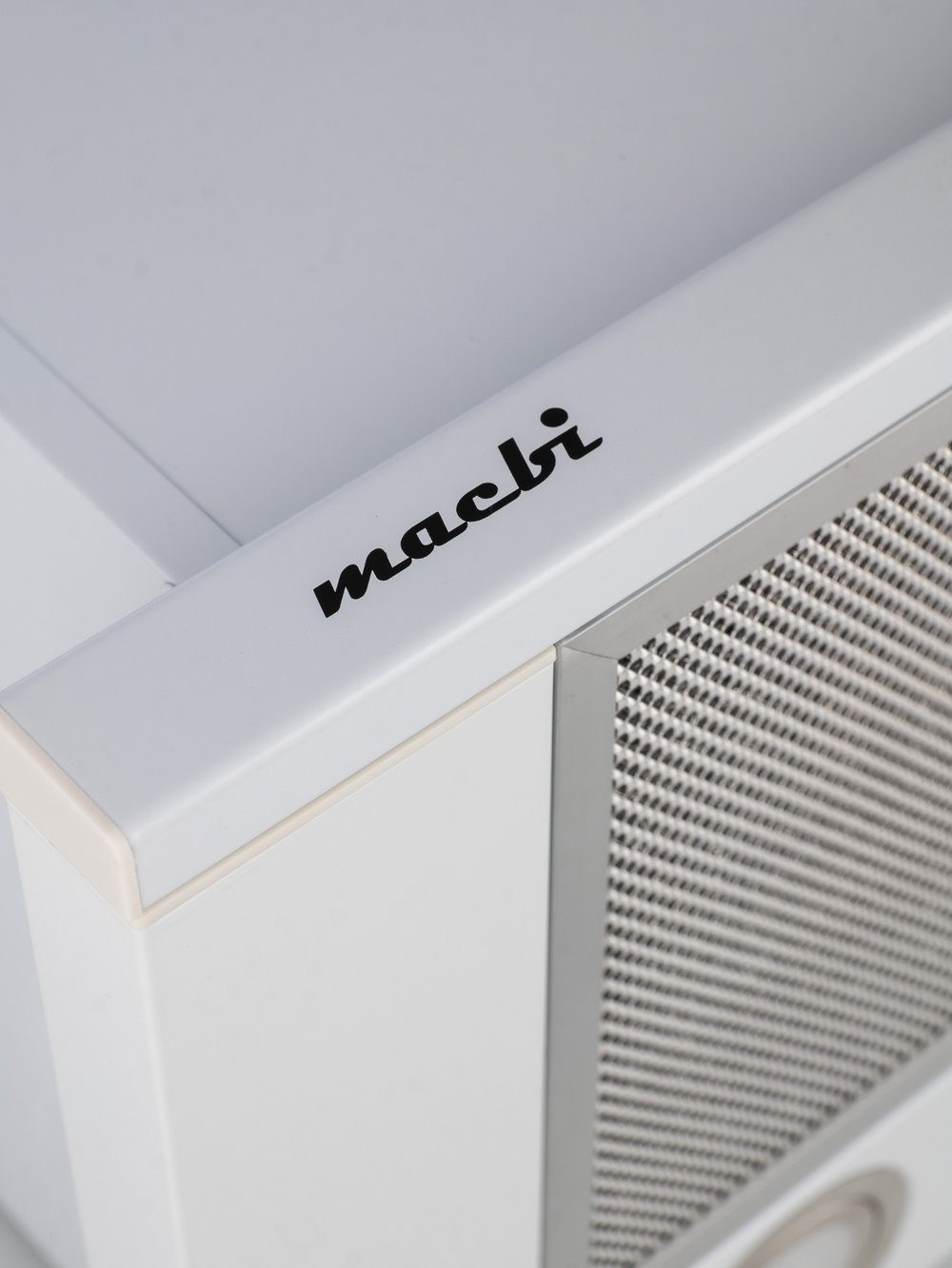 Кухонная вытяжка MACBI встраиваемая MT60-3 1100м3/ч WHITE/Белая, панель: металл