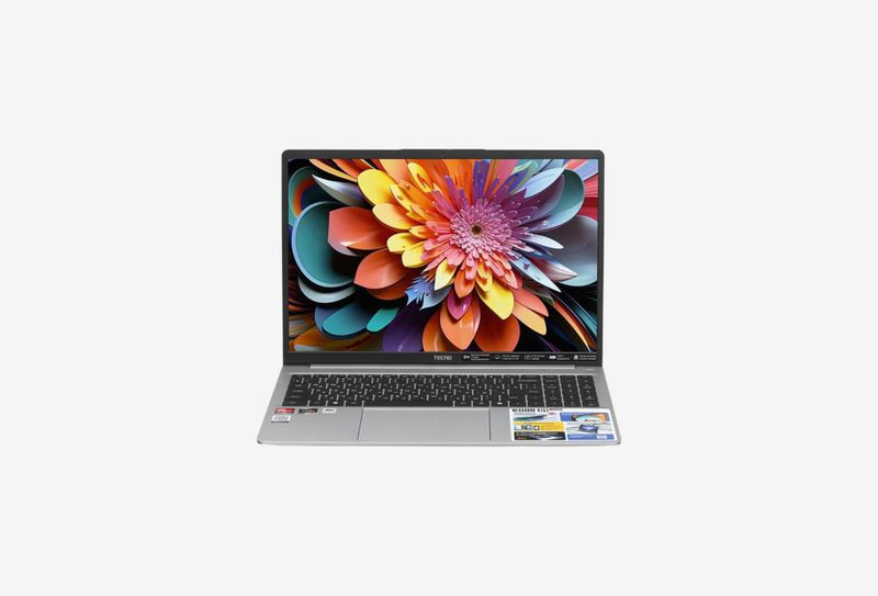 Ноутбук 16" TECNO AMD Ryzen 7 5800U 1.9 ГГц 16 ГБ DDR4 AMD Radeon Graphics Tecno Megabook K16S