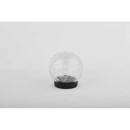 Светильник уличный ЭРА ERASF012-24 Шар на солнечной батарее 15 LED 15 cм