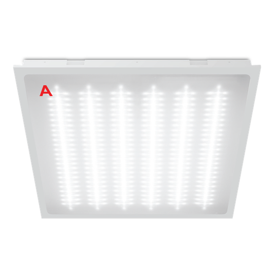 Светильник CLIP-IN ДВО04-042 с БАП EM1 54Вт 6500К IP54 Микропризма 6500лм 600х600х50мм WOLTA PRO