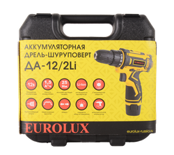 Дрель-шуруповерт Eurolux ДА-12/2Li