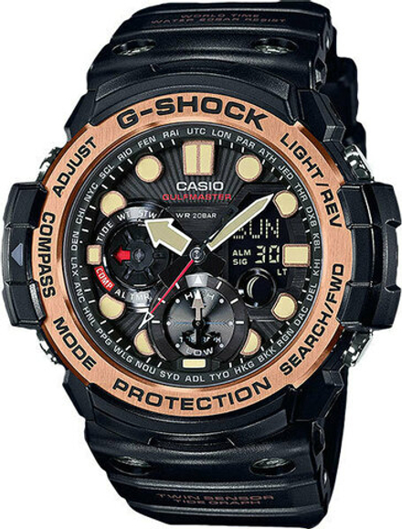 Японские наручные часы Casio G-SHOCK GN-1000RG-1A с хронографом