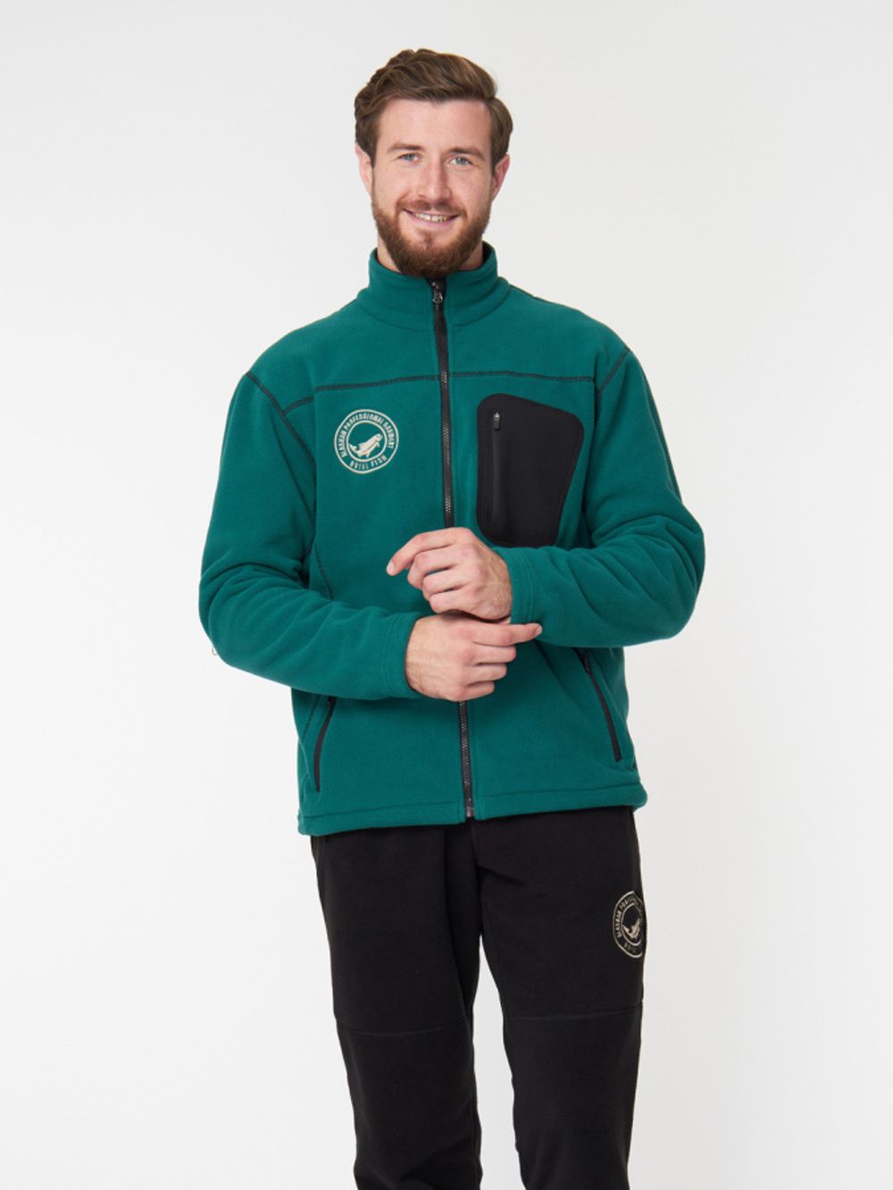 Флисовый комплект Royal Fish Green р-р XL