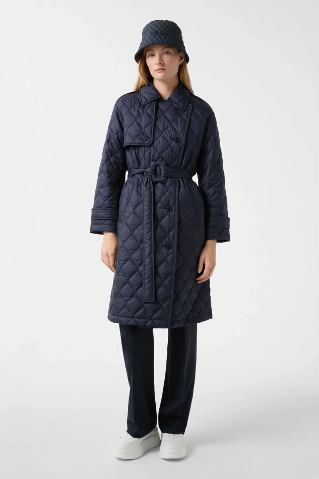 Пальто женское BOGNER IVORY в синем цвете