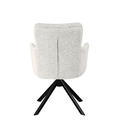 Стул обеденный Rue светло-серый крутящийся