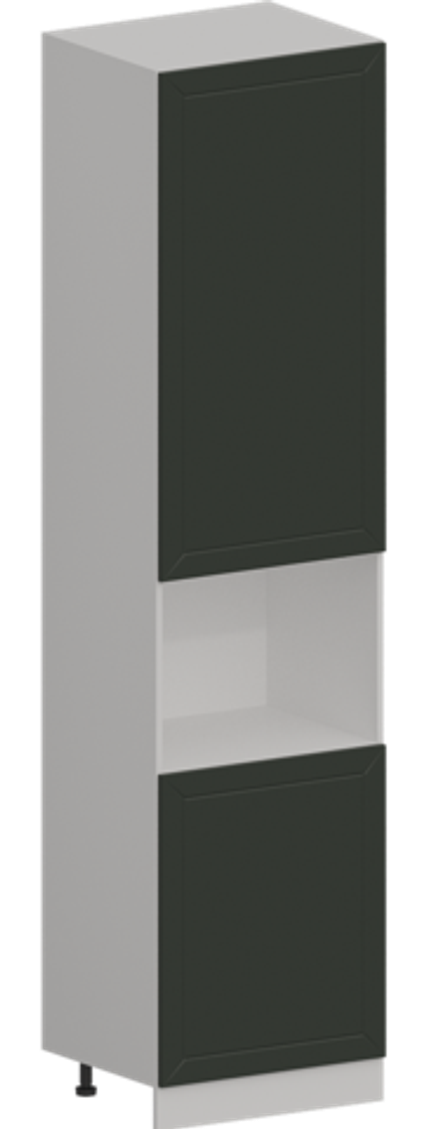 Кухня Модуль ШП 600Н Белый / Насыщенно-зеленый