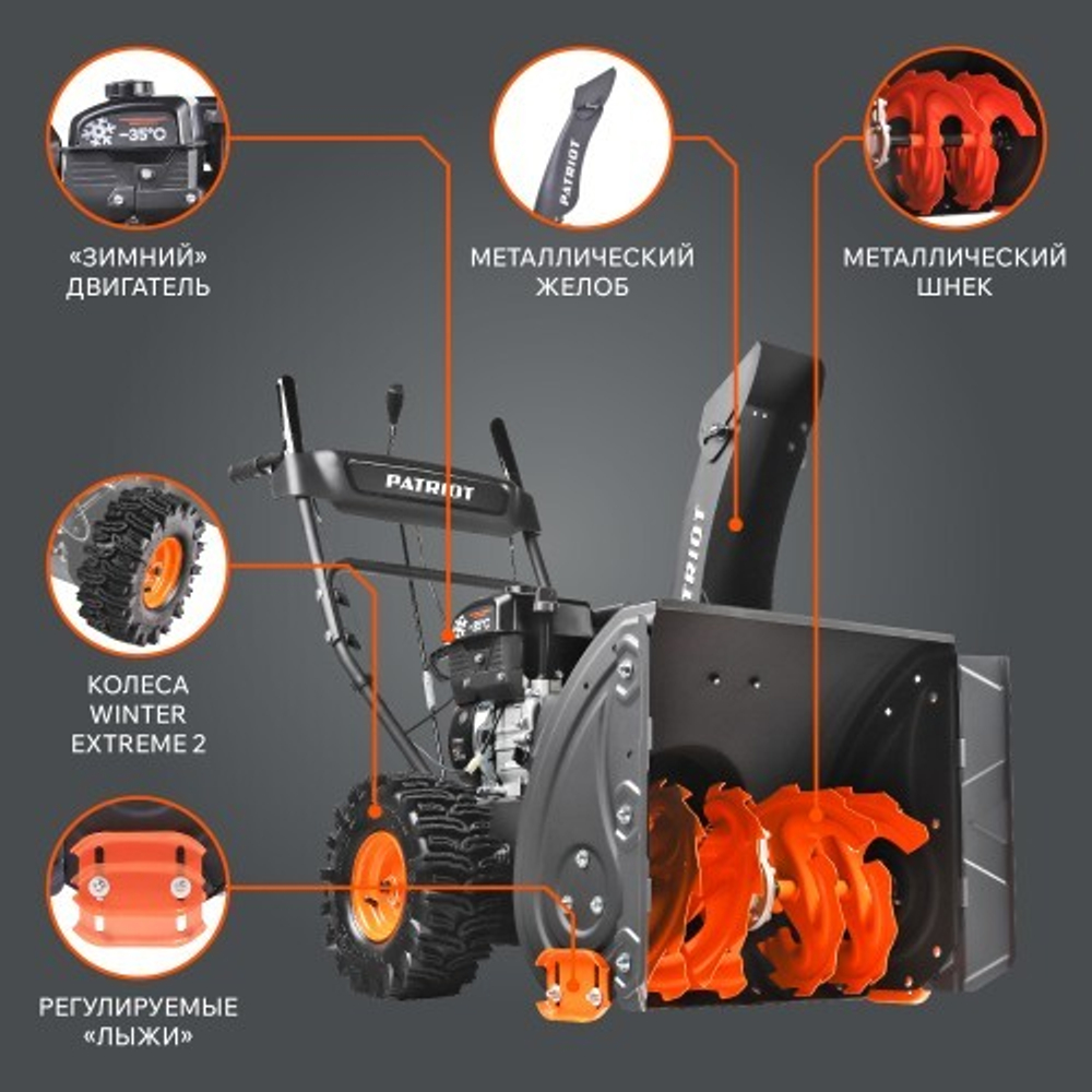 Бензиновый снегоуборщик PATRIOT PRO 750 426108405