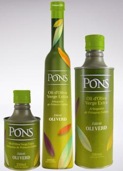 Оливковое Масло испанское PONS Green oil Edition, 500 мл Испания, КАТАЛОНИЯ
