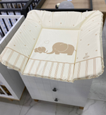 ГЛОБЭКС Матрац для пеленания мягкий Люкс Два слона 820*720