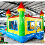 Надувной батут «Домик с бассейном» 8*5*3 м