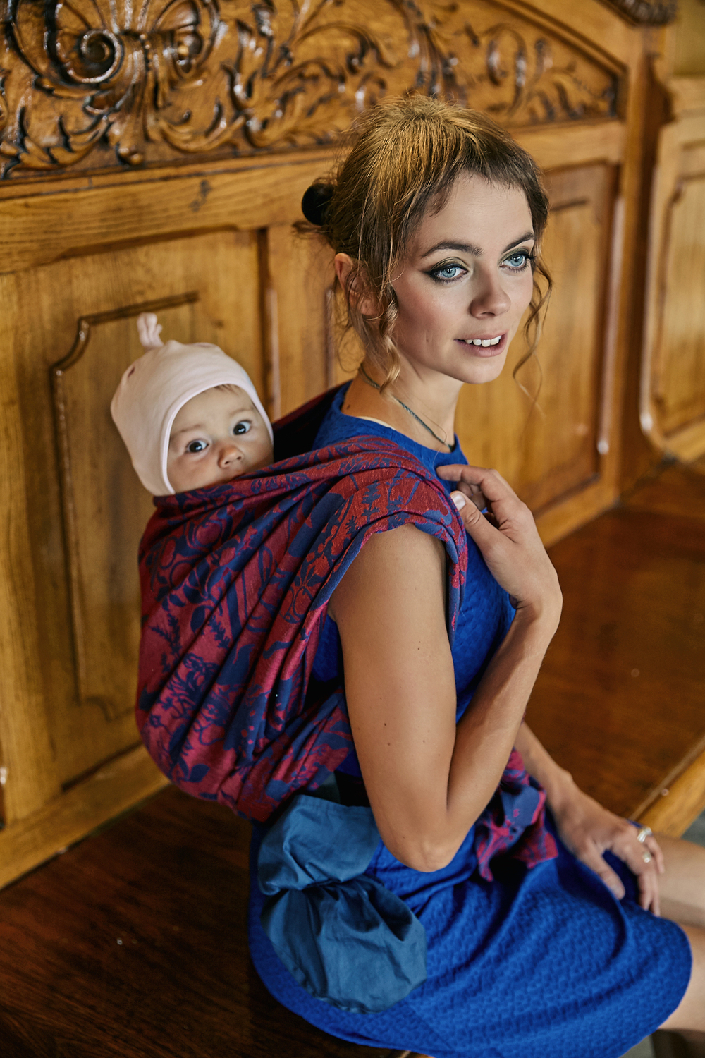 Mokosh wrap Алиса в Зазеркалье Вишня