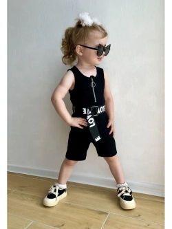 Комбинезон летний в рубчик