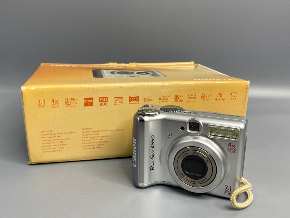 Canon PowerShot A550
