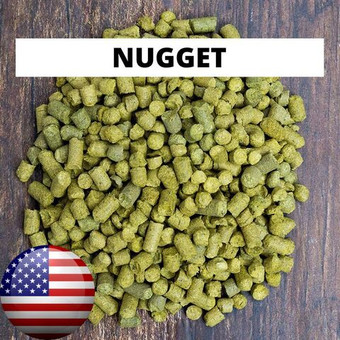 Хмель "Nugget" (США) 2024г, 10.4%, 50г