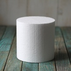 Цилиндр из пенопласта для торта (12 см.* 12см)