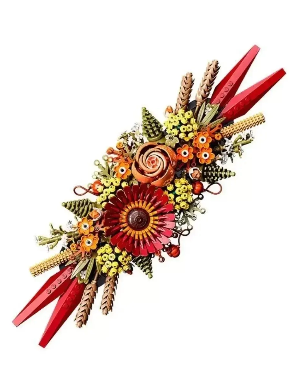 Конструктор Композиция из сухоцветов 812 деталей 99032