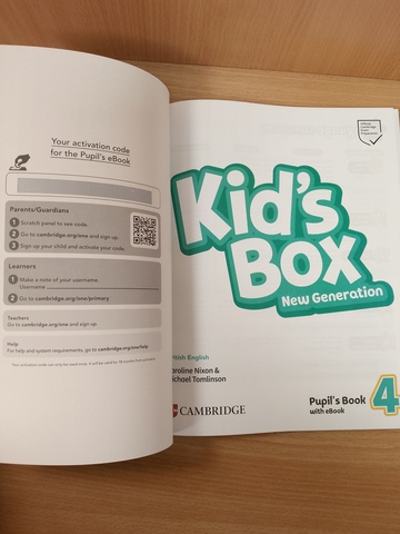 Kid's Box New Generation Level 4 Pupil's Book with eBook