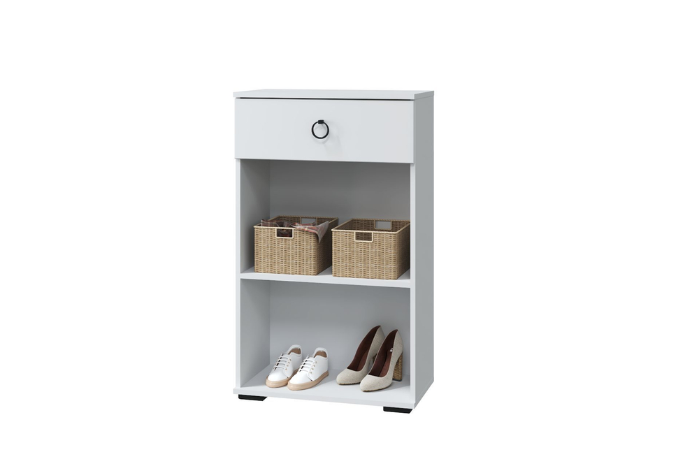 Прихожая с зеркалом комплект мебели Дуб Табачный/Бисквит, Тоскана, 210х38,4х227,4 см