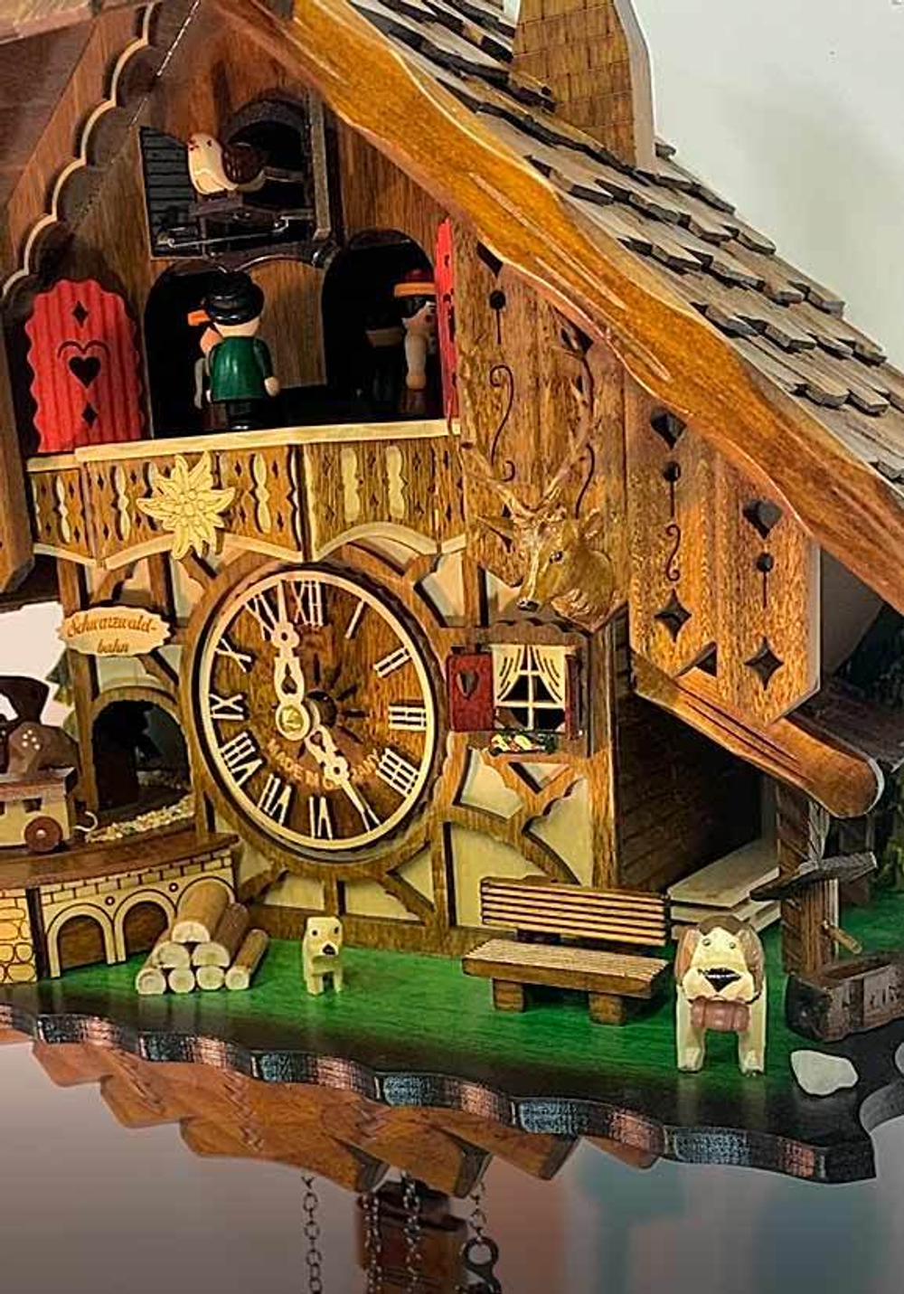 Часы немецкие с кукушкой 048710-8MT SARS