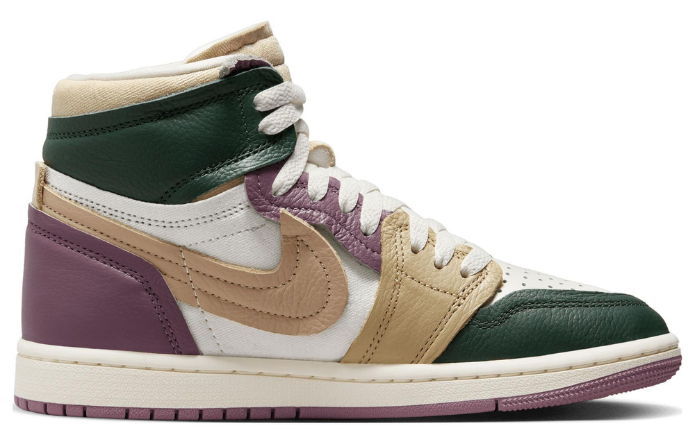 Кроссовки Jordan Air Jordan 1 Mm High "Galactic Jade" (Женская размерная сетка)
