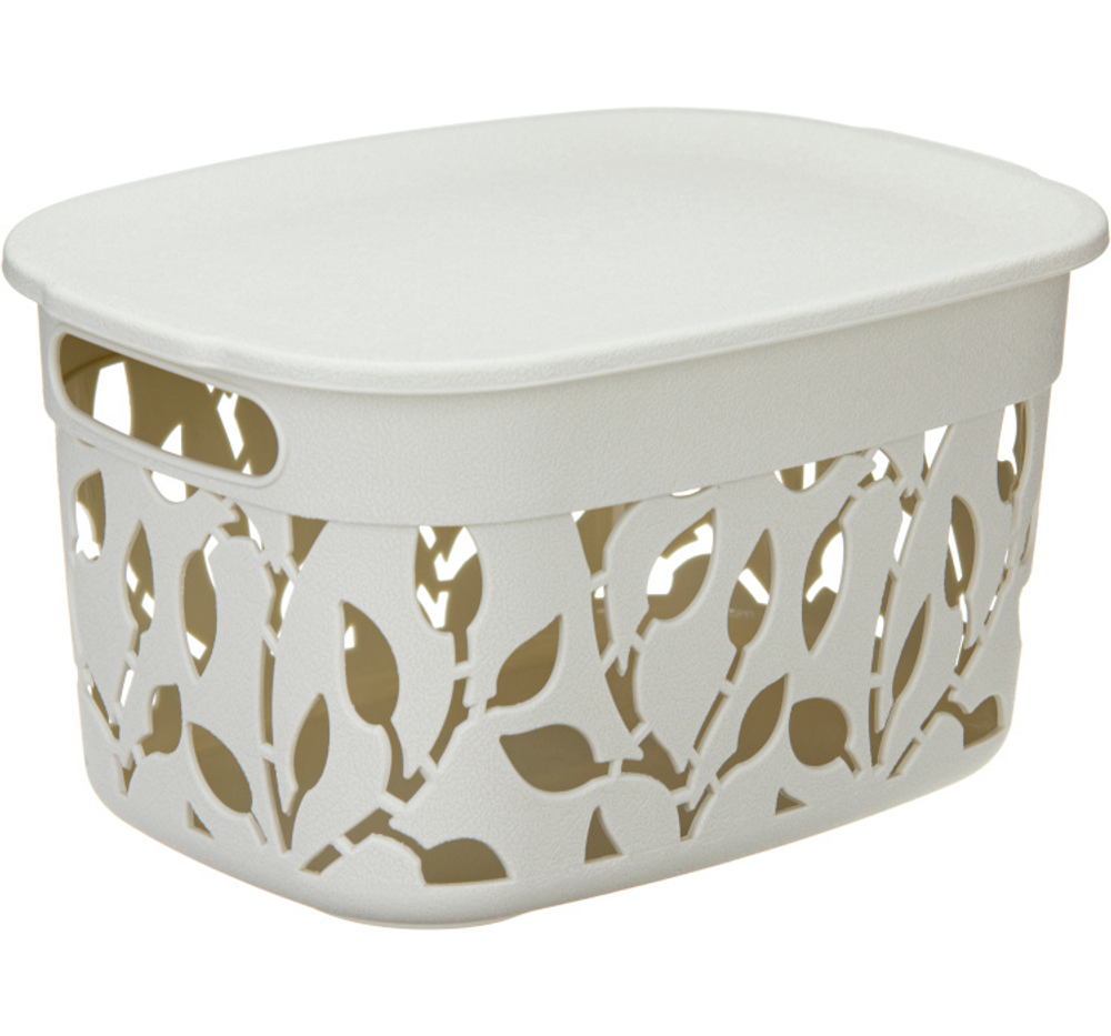 Коробка ФЛОРА 5,5л с крышкой М2362