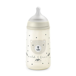 Бутылочка для кормления Suavinex Wild 270 мл, бежевая, 3 мес+